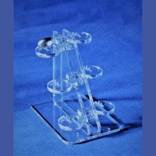 ANILLOS         6 unds. base anillo redonda en cascada<br>Medidas: 88 x 70 x 106 mm<br>